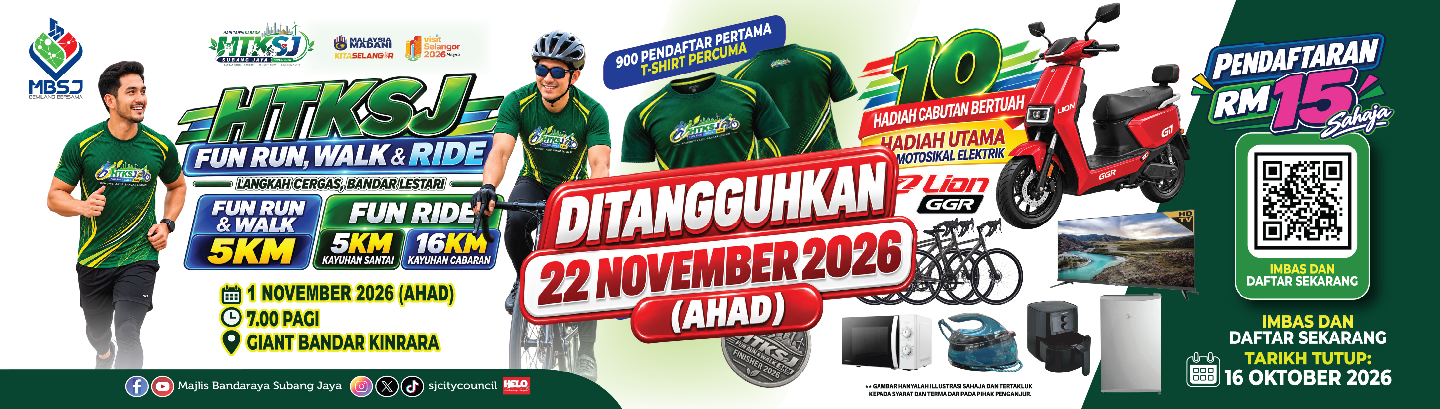 HTKSJ Fun Run, Walk & Ride
