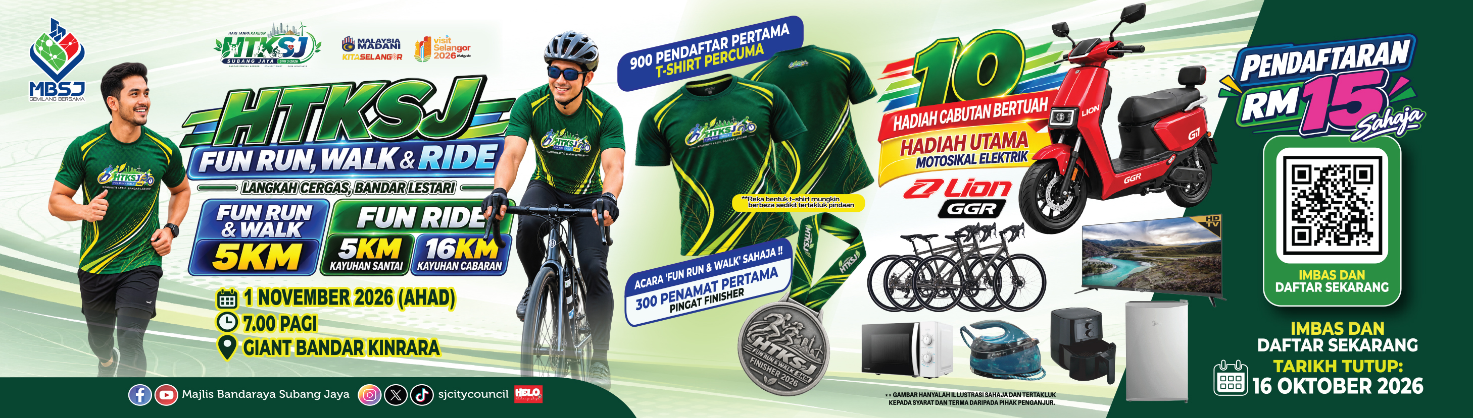 HTKSJ Fun Run, Walk & Ride